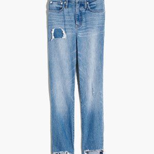 Madewell Classic Straight Jeans in Corrie Wash